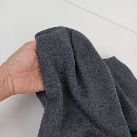 Reformation Lucy Maxi Skirt Size 2 Dark Academia Women Pockets In Charcoal Wool - Picture 9 of 12